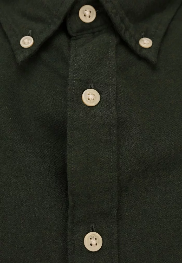 Selected Homme SLHSLIM - Chemise - Darkest Spruce Melange 3 Selected Homme SLHSLIM - Chemise - Darkest Spruce Melange – Image 3