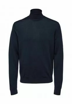 Selected Homme ROLLKRAGEN - Pullover - Sky Captain -Selected Homme Soldes Boutique 74d84e7e93a94bd68e7dc5efd99a0034