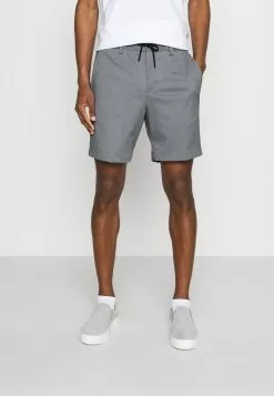 Selected Homme SLHPETE STRING CAMP - Short - Light Grey Melange