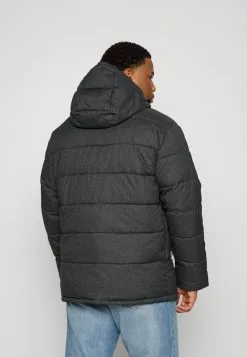 Selected Homme SLHBERGEN PUFFER - Veste D'hiver - Dark Grey Melange -Selected Homme Soldes Boutique 7779cb1ba0044d88b83a413749c44661