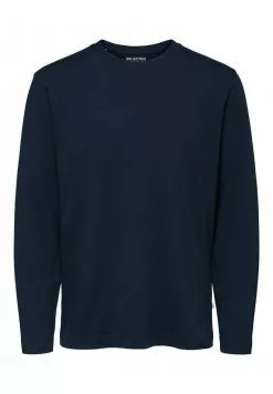 Selected Homme T-shirt à Manches Longues - Navy Blazer -Selected Homme Soldes Boutique 778d4e8a4f924ab9b4b454512185aab1