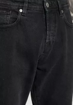 Selected Homme SLHSLIMTAPE TOBY JEANS - Jean Droit - Black Denim -Selected Homme Soldes Boutique 7791eb9f5fc84aeea8e9d6b6ea3f8012