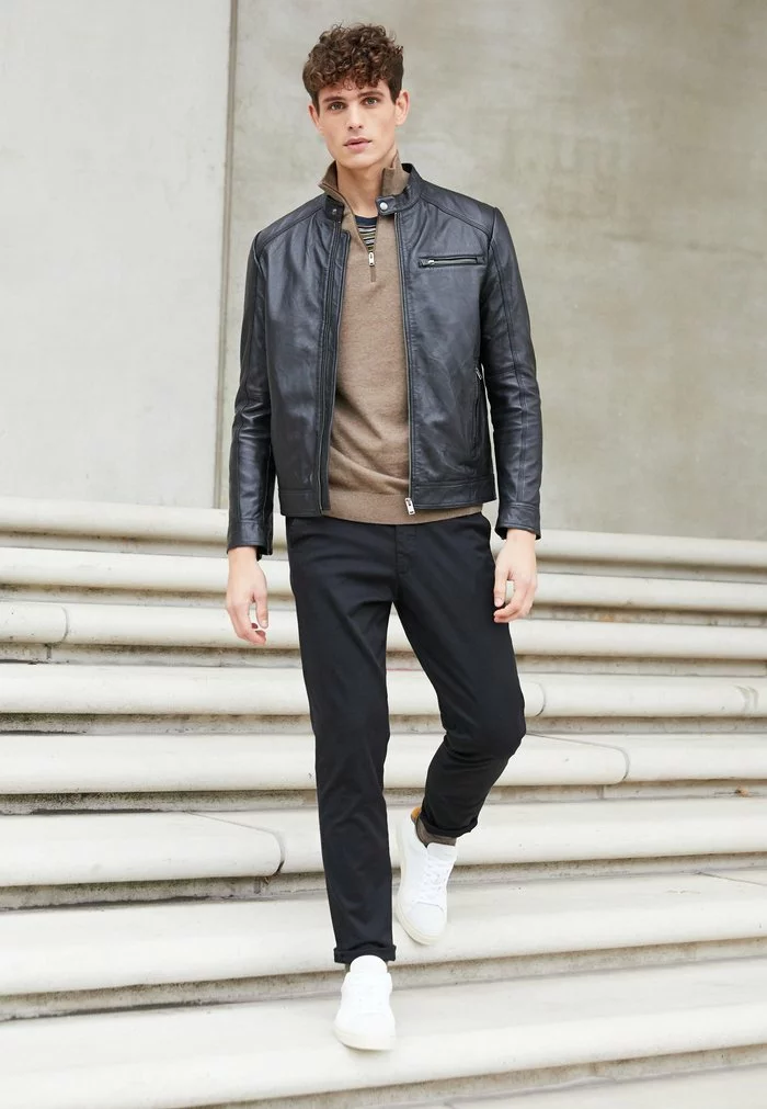 Selected Homme SLHSLIM MILES FLEX PANTS - Chino - Black 4 Selected Homme SLHSLIM MILES FLEX PANTS - Chino - Black – Image 4