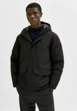 Selected Homme Veste D'hiver - Black