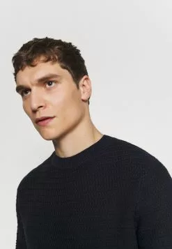 Selected Homme SLHCONRAD CREW NECK - Pullover - Navy Blazer -Selected Homme Soldes Boutique 78e9bdbd96e948028178b2575c1b90d1