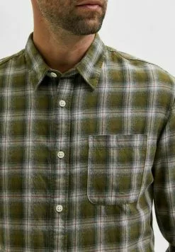 Selected Homme SLHSLIMARDEE - Chemise - Winter Moss -Selected Homme Soldes Boutique 798e3d2fad9f49389669ee50a4693bc4