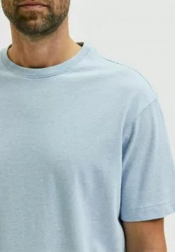 Selected Homme T-shirt Basique - Celestial Blue -Selected Homme Soldes Boutique 79ba6235099f4b12adb586b79601237c