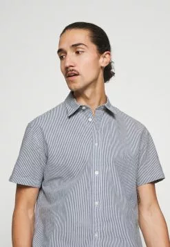 Selected Homme SLHREGNATE SEERSUCKER - Chemise - Dark Blue 10 Selected Homme SLHREGNATE SEERSUCKER - Chemise - Dark Blue -Selected Homme Soldes Boutique 7a3a9dff94f24fbdad20b3ec22bae494