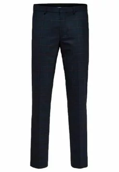 Selected Homme Pantalon Classique - Dark Blue -Selected Homme Soldes Boutique 7a4eb9d1b63b434699b59f9f0e973449
