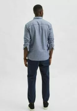 Selected Homme SLHSLIMPUMP SHIRT STRIPES - Chemise Classique - Dark Blue -Selected Homme Soldes Boutique 7a50c9da8b024804bc0966e0f386e6ec