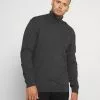 Selected Homme SLHBERG ROLL NECK - Pullover - Anthracite Melange