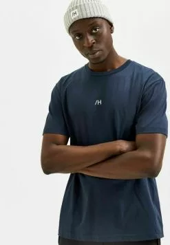 Selected Homme KURZE ÄRMEL - T-shirt Basique - Dark Sapphire -Selected Homme Soldes Boutique 7b64271472fa47cf8c31ba719316db92