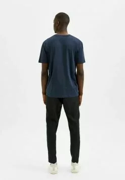 Selected Homme KURZE ÄRMEL - T-shirt Basique - Dark Sapphire -Selected Homme Soldes Boutique 7bb2d58517db4f899e22a4109e354f7c