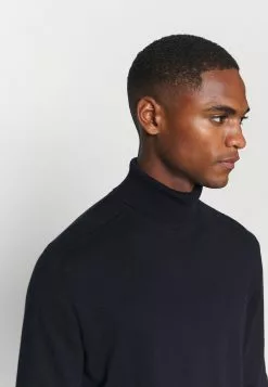 Selected Homme SLHBERG ROLL NECK - Pullover - Navy Blazer -Selected Homme Soldes Boutique 7bd7a56acbf34ef99a7256a845b01d7d