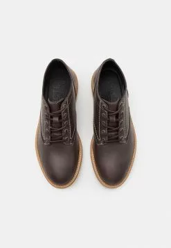 Selected Homme SLHTEO SHOE - Bottines à Lacets - Chocolate Brown -Selected Homme Soldes Boutique 7c569c053c084affaee25871d714d8de