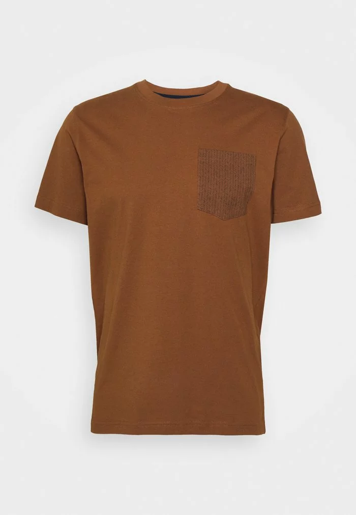 Selected Homme SLHNALE ONECK TEE - T-shirt Imprimé - Emperador 4 Selected Homme SLHNALE ONECK TEE - T-shirt Imprimé - Emperador – Image 4