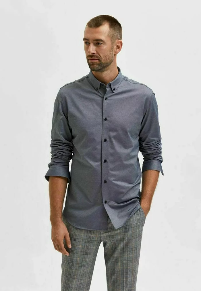 Selected Homme Chemise - Dark Sapphire 1 Selected Homme Chemise - Dark Sapphire