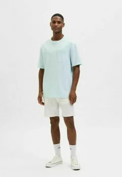 Selected Homme T-shirt Basique - Pastel Blue