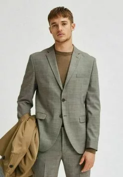 Selected Homme Blazer - Brown Sugar -Selected Homme Soldes Boutique 7d5baaf64b794318b6c6f66820aac7bd