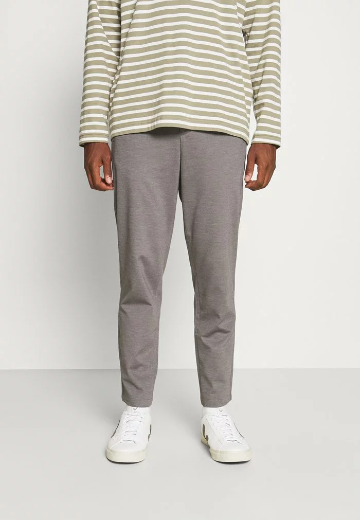 Selected Homme SLHSLIMTAPE JIM STRING FLEX - Pantalon Classique - Light Grey Melange 1 Selected Homme SLHSLIMTAPE JIM STRING FLEX - Pantalon Classique - Light Grey Melange