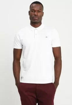 Selected Homme SLHLUKE SLIM FIT - Polo - Bright White
