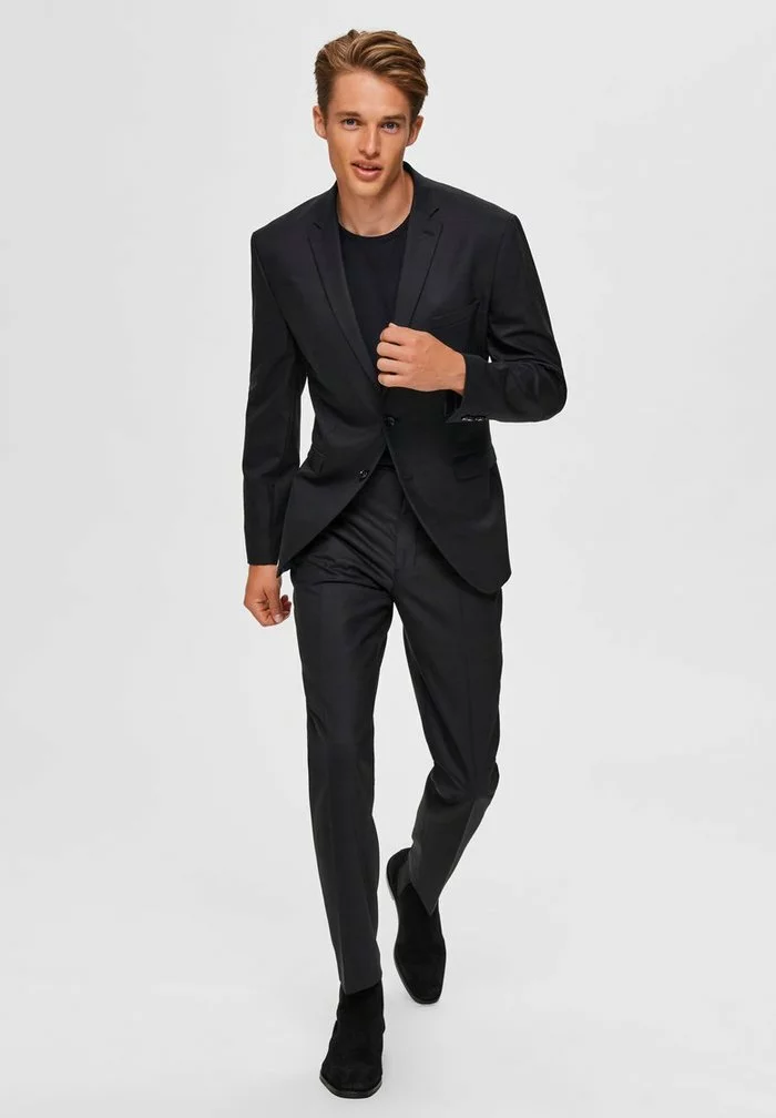 Selected Homme Pantalon Classique - Black 2 Selected Homme Pantalon Classique - Black – Image 2