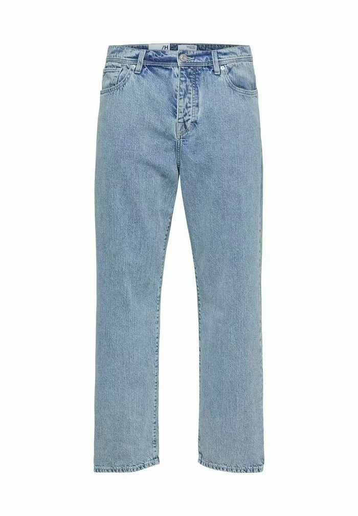 Selected Homme Jean Droit - Light Blue Denim 6 Selected Homme Jean Droit - Light Blue Denim – Image 6