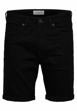 Selected Homme Short En Jean - Black Denim -Selected Homme Soldes Boutique 7ee6e161752a445fa7ede4d4125ea80a