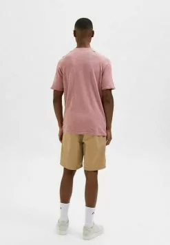 Selected Homme T-shirt Basique - Ash Rose -Selected Homme Soldes Boutique 7ef2866210c64f2c9705ad95b5fb2c18