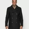 Selected Homme SLHWALES PEACOAT - Manteau Court - Black