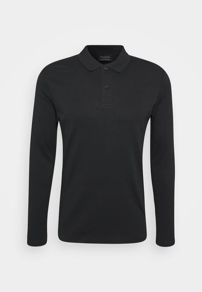 Selected Homme SLHPARIS - Polo - Black 4 Selected Homme SLHPARIS - Polo - Black – Image 4