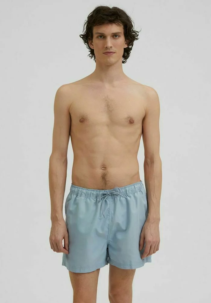 Selected Homme Short De Bain - Blue Fog 1 Selected Homme Short De Bain - Blue Fog