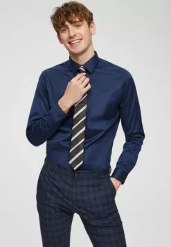 Selected Homme SLHSLIMPEN - Chemise Classique - Blue