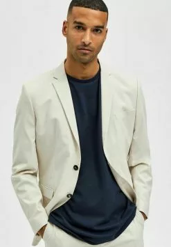 Selected Homme T-shirt Basique - Sky Captain -Selected Homme Soldes Boutique 8402632614fb48f198eb539d2ddd22f9