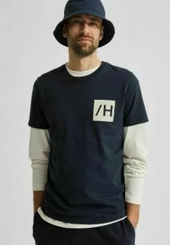 Selected Homme T-shirt Imprimé - Sky Captain 9 Selected Homme T-shirt Imprimé - Sky Captain -Selected Homme Soldes Boutique 84ed1e686f7b40808d791daeed6cc423