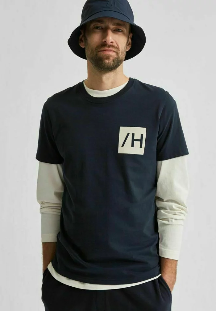 Selected Homme T-shirt Imprimé - Sky Captain 4 Selected Homme T-shirt Imprimé - Sky Captain – Image 4