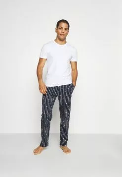 Selected Homme SLHNEWPIMA O NECK TEE 3 PACK - T-shirt Basique - White