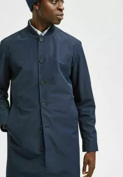 Selected Homme Parka - Sky Captain -Selected Homme Soldes Boutique 84faa1de82174e7bb4faa9dd707336a3
