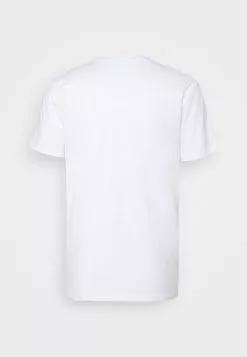 Selected Homme SLHFATE CAMP O NECK TEE - T-shirt Imprimé - Bright White -Selected Homme Soldes Boutique 852900e1857049dba9257c9822b7e6c6