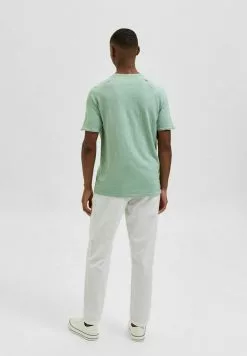 Selected Homme T-shirt Basique - Granite Green -Selected Homme Soldes Boutique 8557a32b15474f9f90d57b4b4b9b7063