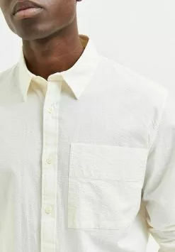 Selected Homme Chemise - Egret -Selected Homme Soldes Boutique 85695230a70e47269885db72f3feaf5a