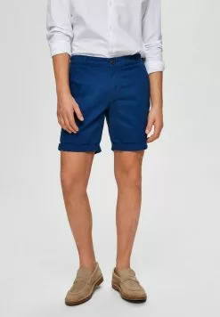 Selected Homme SLHSTRAIGHT PARIS - Short - Estate Blue