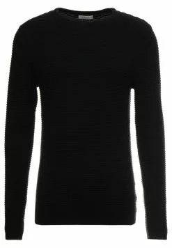 Selected Homme SHHNEWDEAN CREW NECK - Pullover - Black -Selected Homme Soldes Boutique 865eede2180c45e0996c6d23628a2af8
