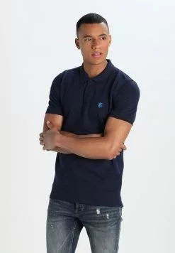 Selected Homme SLHARO EMBROIDERY - Polo - Peacoat