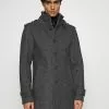 Selected Homme SLHNOAH COAT - Manteau Classique - Dark Grey/salt/pepper