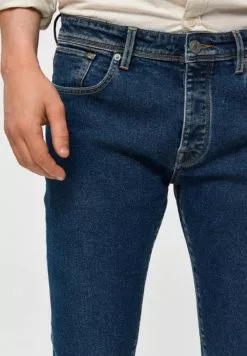 Selected Homme Jean Slim - Medium Blue Denim -Selected Homme Soldes Boutique 8770dd530e0f4e78b0f91b48b12f9b6e