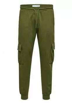 Selected Homme STRICK - Pantalon De Survêtement - Winter Moss -Selected Homme Soldes Boutique 87ae010dcce0414da85669826d25f6fb