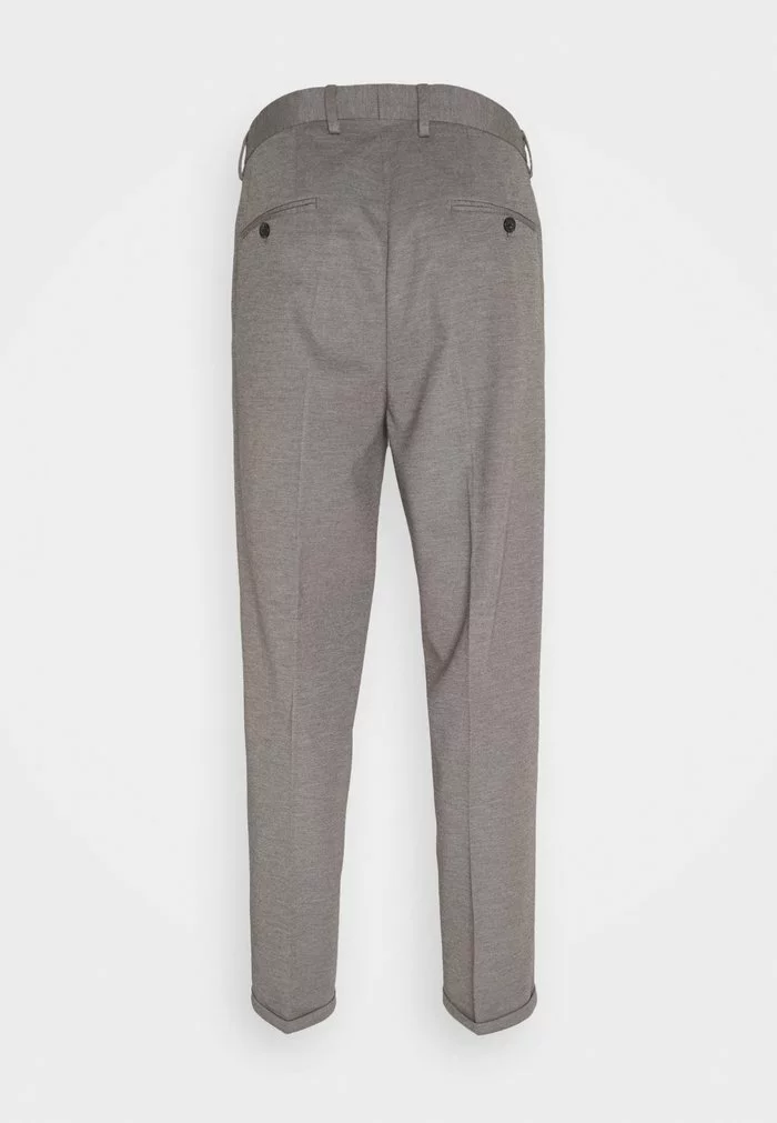 Selected Homme SLHSLIMTAPERED JIM FLEX ANKLE - Pantalon Classique - Light Grey Melange 8 Selected Homme SLHSLIMTAPERED JIM FLEX ANKLE - Pantalon Classique - Light Grey Melange – Image 8