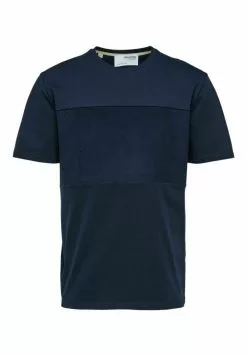 Selected Homme RUNDHALS - T-shirt Basique - Sky Captain -Selected Homme Soldes Boutique 888c050cf8404ba4b32d5da0dd3d8b25