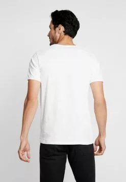 Selected Homme SLHMORGAN O NECK TEE - T-shirt Basique - Bright White -Selected Homme Soldes Boutique 8936092280934e56a87d726a53d7ea70